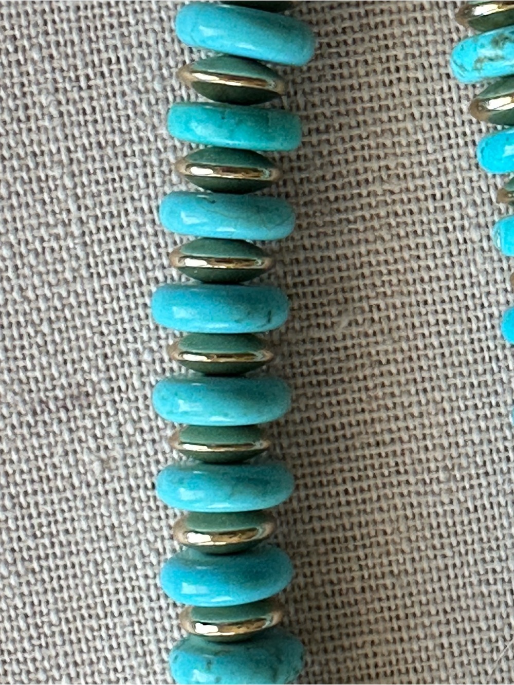 24 inch Turquoise and Pearl bead necklace NWOT - Picture 10 of 13